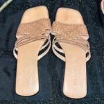 Sesto Meucci Tan 100% Italian Leather Size 8 Sandals Photo 11