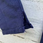 Madewell Skinny Skinny Jeans Womens 25 x 34 Blue Dip Dye Color Fade Ankle Slit Photo 9