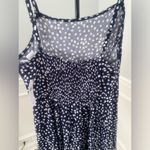 Gap NWT ‎ Navy Floral Sleeveless Knee Length Dress Size Small Photo 4