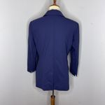 MM.LaFleur  Carson Blazer Deep Indigo Blue‎ Sz 10 Photo 3