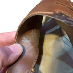 Naturalizer  upper leather Miami size 7 1/2 torsey sandal with slight heel brown Photo 5