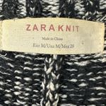 ZARA Knit Bohemian Chunky Oversized Kimono Cardigan Sweater Half Sleeves Medium Photo 7