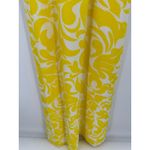 Ann Taylor  Womens Yellow Floral Maxi Dress Size 2 Boho Vaca Summer Cruise Photo 4