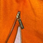 Michael Kors Size XS Orange Cold Shoulder Sweater Photo 14