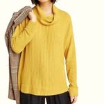 Anthropologie Maeve Vanna Cowl Neck Sweater in Marigold size Small Photo 8