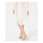 Alfani Pink Asymmetrical Skirt NEW Size 10 Photo 11