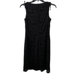 Vintage A Fortiori Burnout Dress Women’s Large Black Red Glitters Whimsical Photo 7