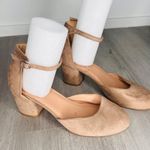 Jellypop  Tan Suede Block Heels shoes size 11 Photo 5