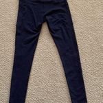 Senita Athletics High Rise Full Length Leggings Navy Blue Pockets Like New Small Photo 7