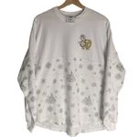 Spirit Jersey Walt Disney World Holiday Silver Gold Christmas Castle Velour - M Photo 3