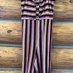 Xhilaration Xhiliration Multicolor Striped Jumpsuit Photo 2