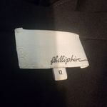 3.1 Phillip Lim  Black Faux Wrap Gathered Silk Skirt (0) Photo 4