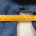 Boston Traders Blue Chevron Knit Full Zip Lined Jacket Womens Size L Outerwear Photo 8