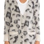 Free People Leopard Print Sweater/Cardigan Photo 0