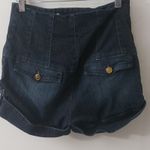 Sean John  High Waist Button Up Shorts 7 Junior Streetwear Denim Festival Casual Photo 1