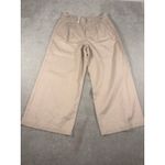 Madewell harlow wide leg pants 10p beige nwt lyocell/cotton/linen Photo 1