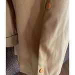 Size 16W//Plus Size Vintage 90s Mustard Yellow Jacket/Blazer Photo 1