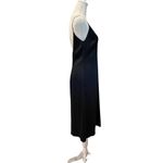 VALENTINO ROMA black silk* slip dress, made in Italy, size EU42/US6 Photo 4