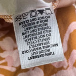 Spartina 449 NWT Island Fringe Dress McAllister Floral Vine Caramel Medium Photo 6