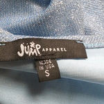Jump  Apparel Mini Dress Light Blue Glitter Club Hoco Photo 1