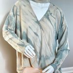 Main Strip Tie Dye Wrapped Top Photo 0