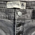 Abercrombie & Fitch Button Fly Super Skinny High Rise Jeans Photo 3