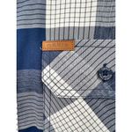 Orvis Mens Blue Plaid Button Up Shirt Short Sleeve Casual Size Large Photo 3