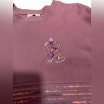 Disneyland 50th Anniversary EARidescent Pink Sequins Spirit Jersey Size Medium Photo 3