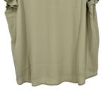 Zenobia  Sage Green Lightweight Flutter Sleeve Blouse size 2X NWT V Neck Photo 4