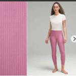 Lululemon  Align Ribbed Tank & Leggings Set 25" Velvet Dust NWOT Photo 12