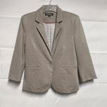 Nicole Miller Original Women's Button Front Gray Blazer Size Small Photo 0