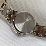 Jaclyn Smith  women silver tone date watch black dial 24mm round 6” running Photo 6