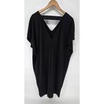 Rachel Roy Womens Dress Size XL‎ Black V Neck Oversized Photo 4