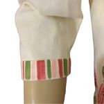 VINTAGE Y2K GARNET HILL CREAM, PINK & GREEN FLORAL CARDIGAN SWEATER (L) Multiple Size L Photo 5