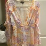 Majorelle Floral Romper Photo 1