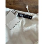 ZARA NWT White Ruffle Halter Neck Crop Top Photo 4