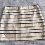 J.Crew Gold And Navy Striped holiday Skirt2 Photo 0