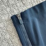 Athleta  Navy Delancey Skyline Tights Leggings Zipper Ankle Back Pockets Size S Photo 7