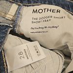 💕MOTHER💕 Dodger Short Short Fray Shorts Did You Bring Me Anything 28 NWT Blue Photo 15