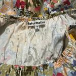Reformation  Woods Countryside Floral Mini Dress in Multicolor size Medium Photo 3
