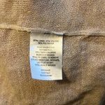 Halogen  Tan Linen Blend Open Front Long Cardigan Duster Sweater Size XS Photo 3