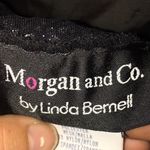 Morgan & Co . black and silver dress size 7/8 sparkly prom dress long m…​ Photo 6