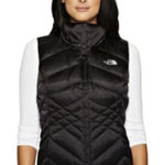 The North Face  Satin Black Down Goose Puffer Vest - Size - Large Photo 0