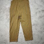 Known Supply Women’s Organic Cotton Cadence Overall Retro in Apricot Plaid M Yellow Size M Photo 8