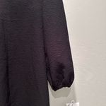 Samsoe Long Puff Sleeve Black Margot Mini Dress Size XS Photo 7