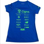 Disney NEW Women’s runDisney DISNEYLAND Half Marathon 2016 Tech Race Shirt Small S Photo 3