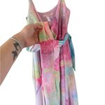 Hutch Alden Rainbow Sequin Maxi Wrap Dress Photo 5