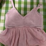 Hollister  Crochet Babydoll Top Photo 0