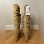 Banana Republic Slouchy Suede High Heel Boot, Biscotti, Size 7, NWT Photo 5