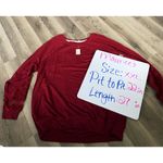 Maurice's Maroon Sweatshirt Photo 4